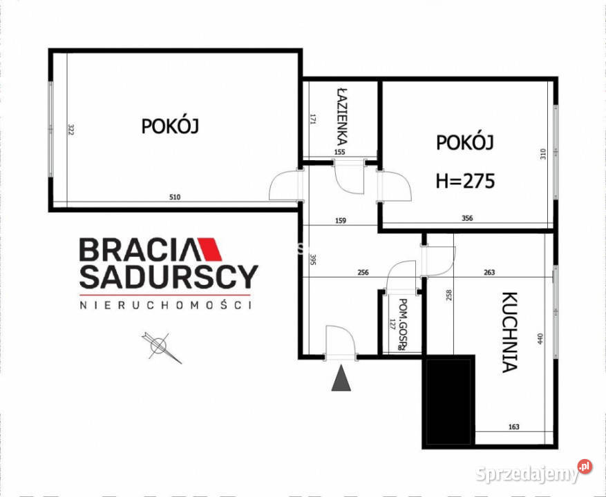 Mieszkanie 50 metrów 2 pokoje Kraków os Szkolne