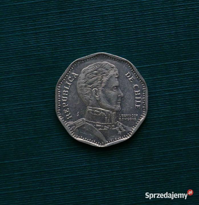 CHILE 50 peso 2014r Gliwice