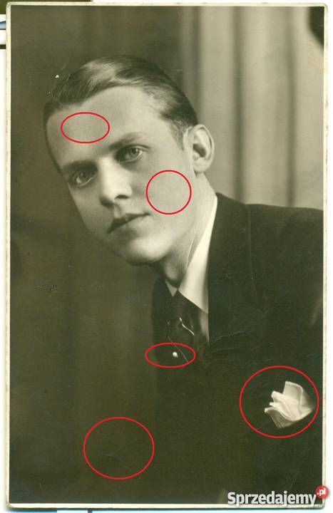 Stare zdjęcie opis 18 marzec 1948 rodzina 5 wielkopolskie Ostrów Wielkopolski