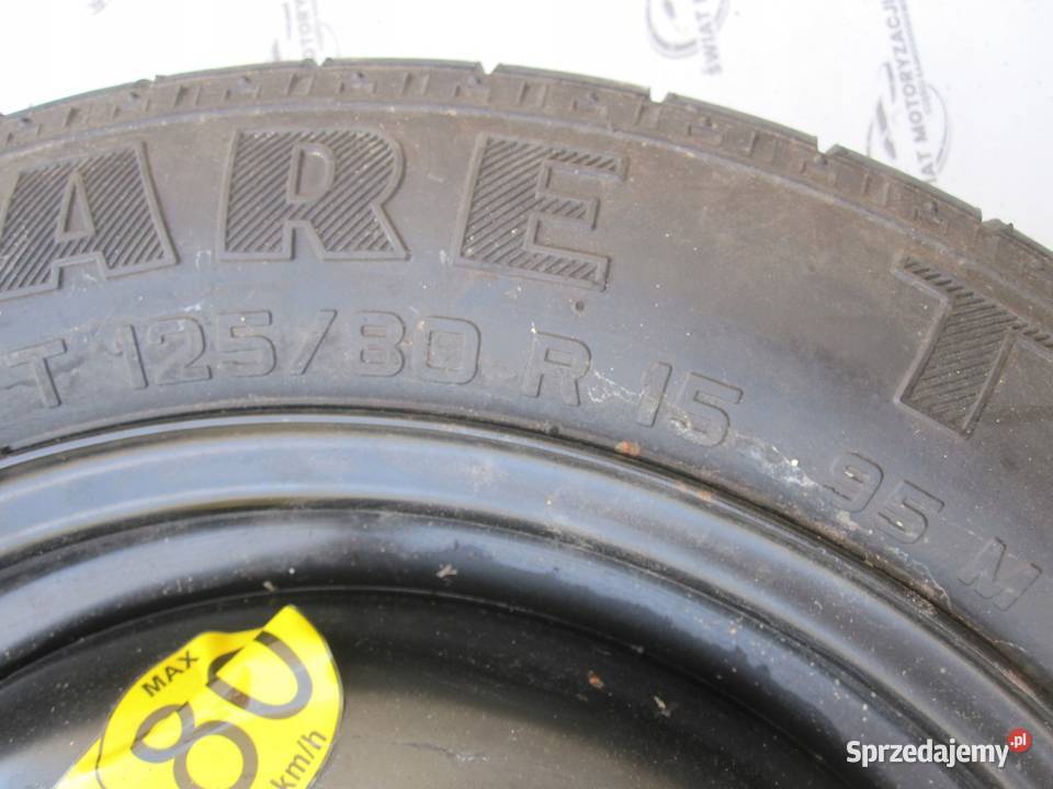 FIESTA MK7 MK6 FOCUS MK1 koło dojazdowe 1258015 Kielce