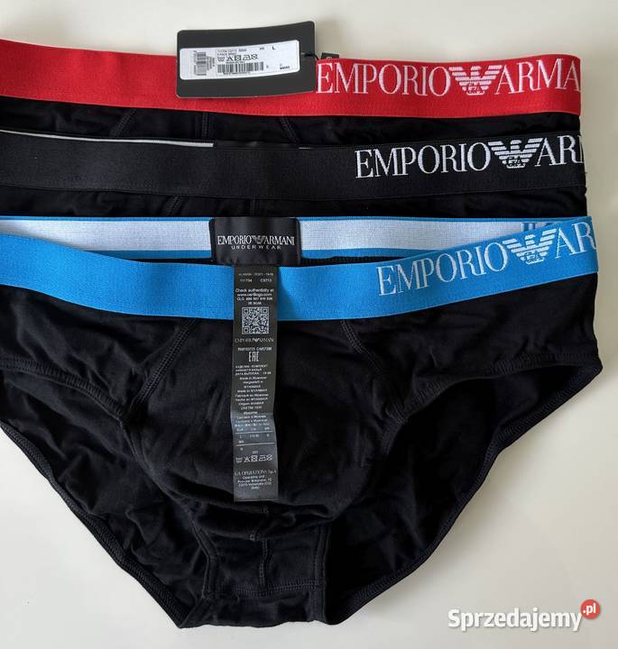 EMPORIO ARMANI majtki męskie rozmiar L zachodniopomorskie Szczecin