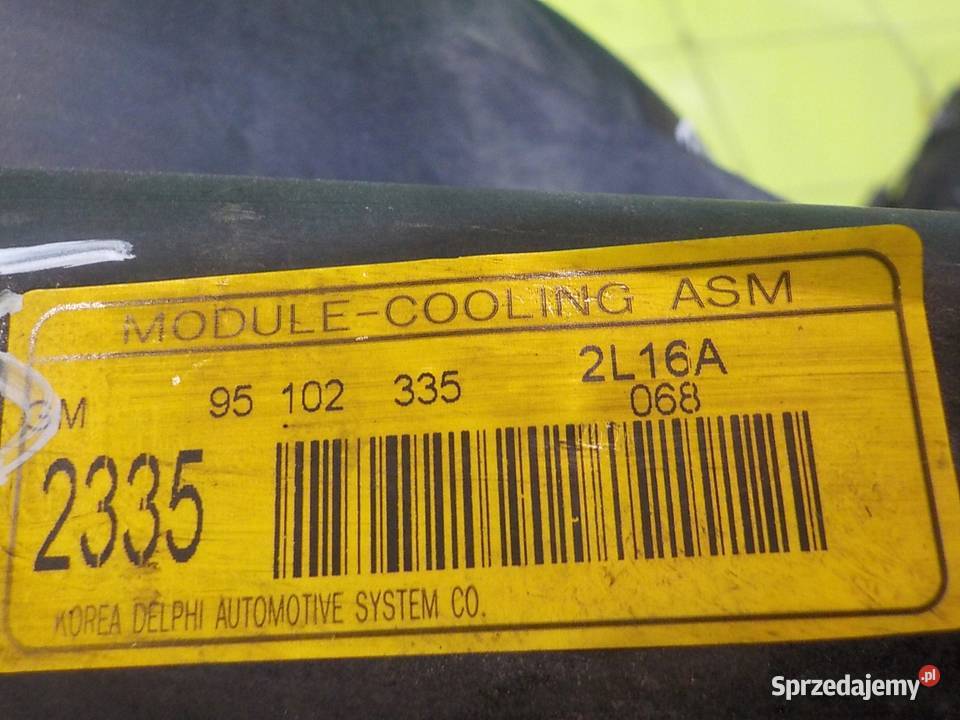 OPEL ANTARA 22 CDTI LIFT 13r 5D wentylator osobowe mazowieckie Suków