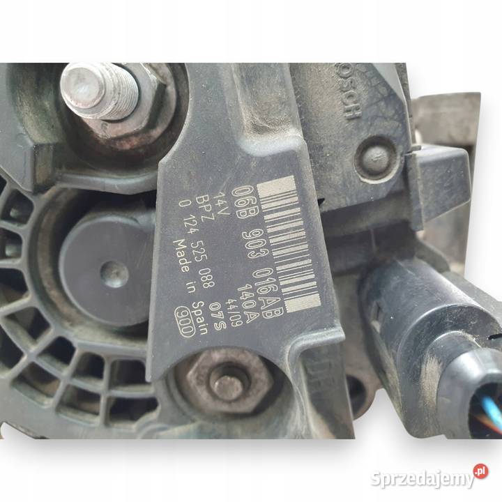 ALTERNATOR Skoda Octavia II 18 TSI 06B903016AB osobowe Układ elektryczny silnika lubelskie Chełm