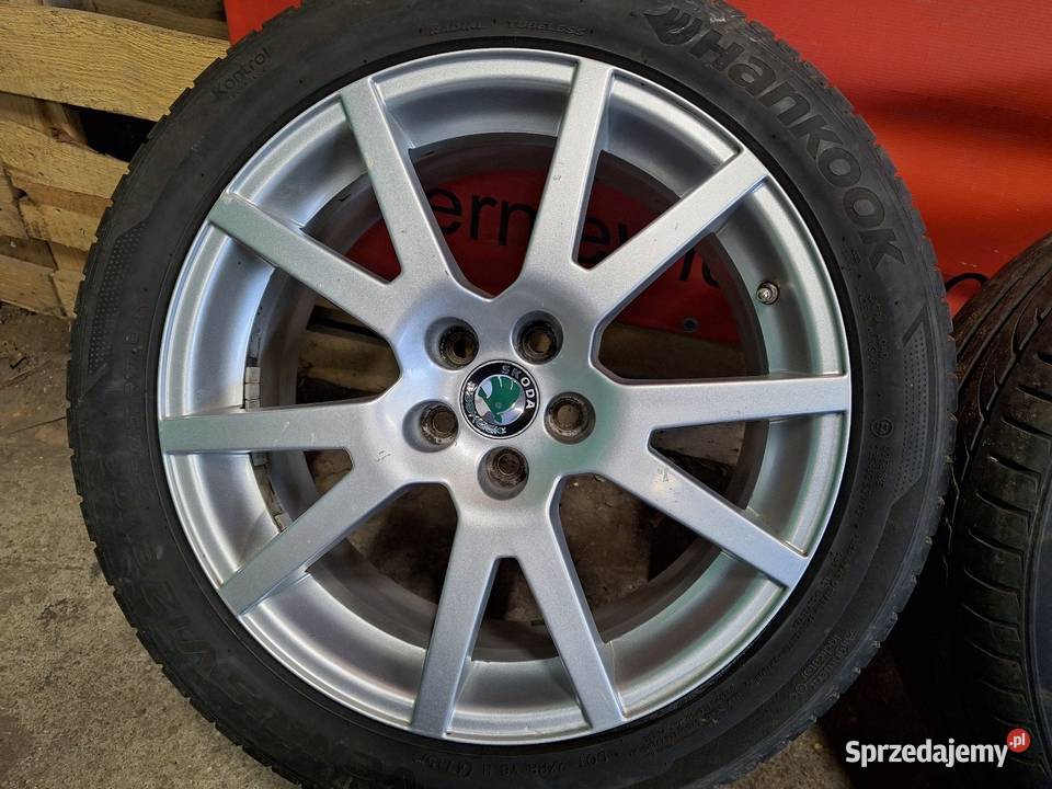 Alufelgi 5x100 17 ET38 SKODA OCTAVIA I RS VRS kujawsko-pomorskie