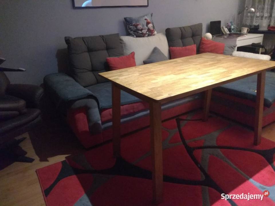 Nowy drewniany stół na sprzedaż w Odbiór Katowice sprzedam
