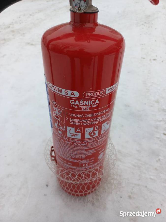 Gaśnica proszkowa 4 Warszawa