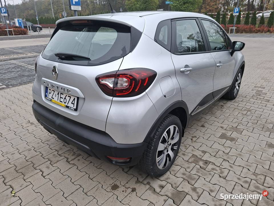 Renault captur srebrny Daszewice
