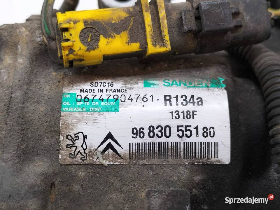 SPRĘŻARKA KLIMATYZACJI 9683055180 20 HDI Peugeot osobowe