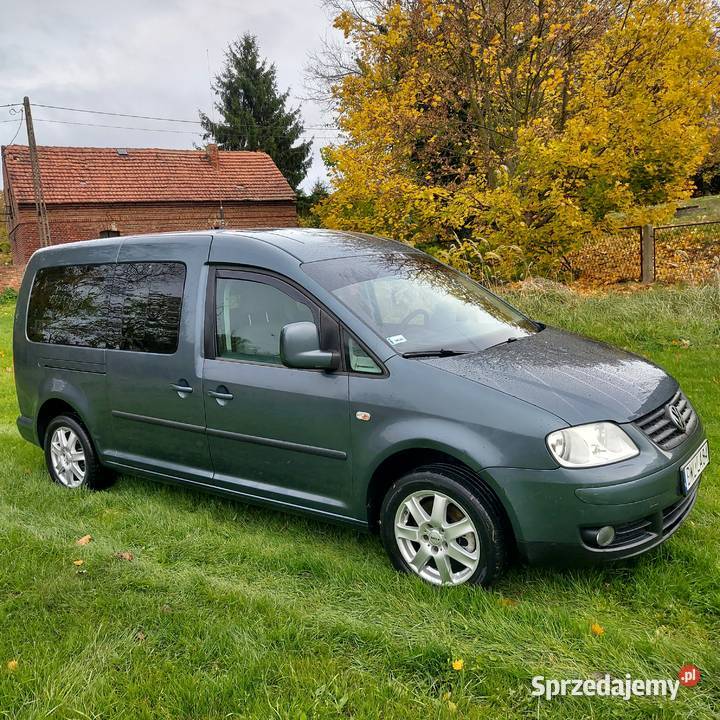 DOINWESTOWANE CADDY MAXI Rok produkcji 2009 Lubiąż