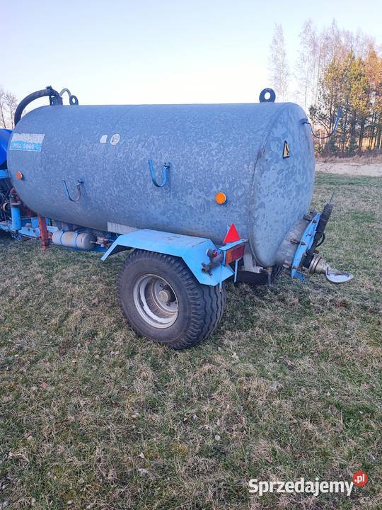 Beczkowóz Pomot 5000 nieuszkodzony Beczkowozy warmińsko-mazurskie Szczytno