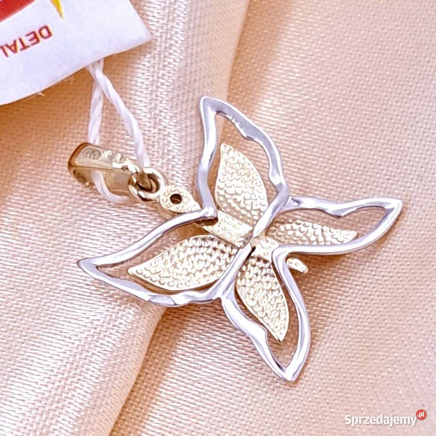 Wisiorek Złoty pr333 Motyl Z532 Poznań sprzedam