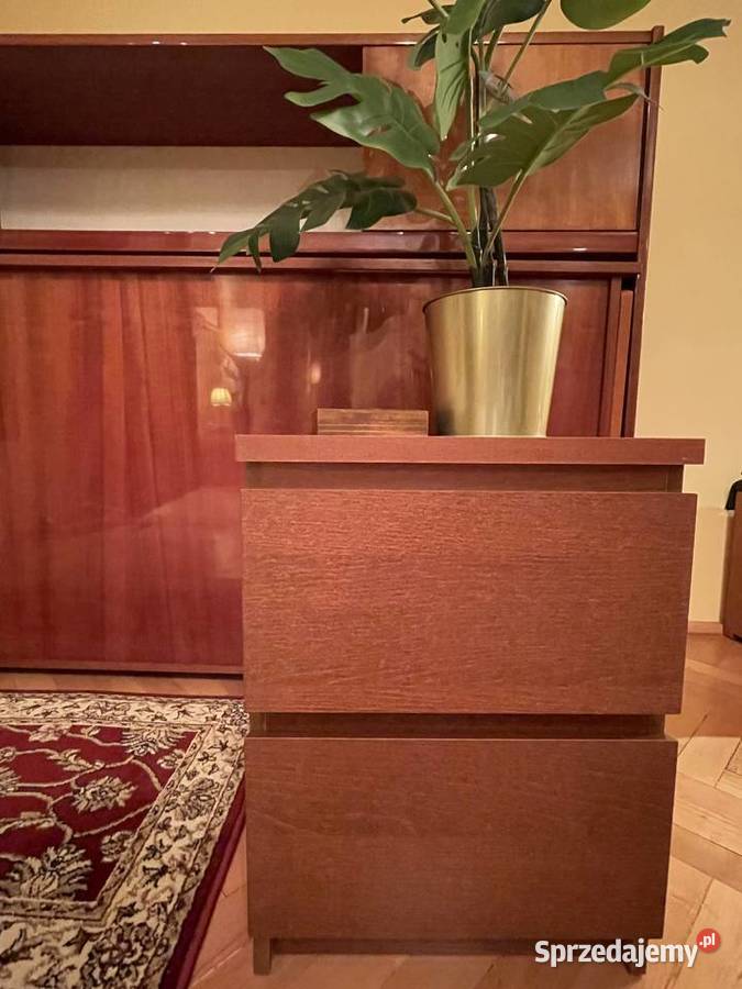 Mała komoda IKEA MALM w kolorze ciemnobrązowym kujawsko-pomorskie