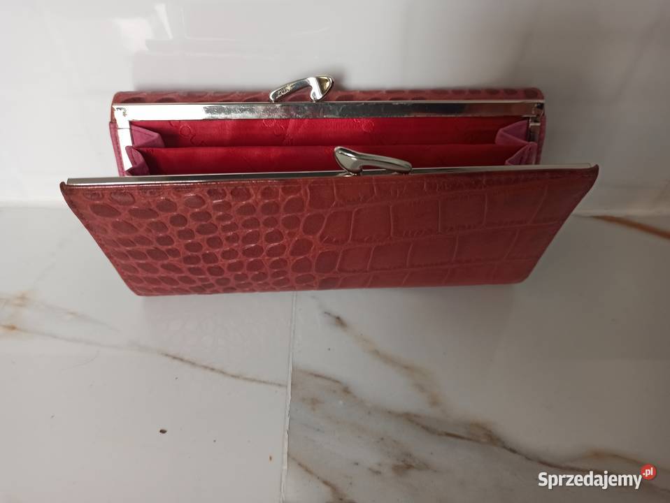 Portfel damski skrzany Nicole Oława