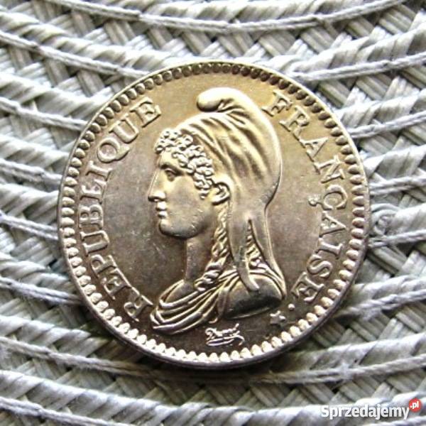 Francja 1 Frank 1992rŁadna