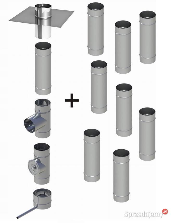 Wkład kominowy kwasożaroodporny fi 160 10 mm 9 podlaskie Białystok