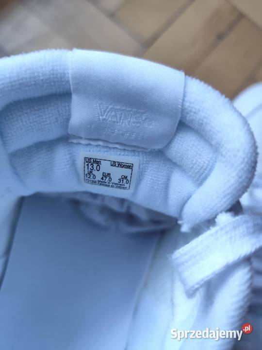 Sneakersy Vans CRUZE 30 w rozmiarze 47 małopolskie Kraków