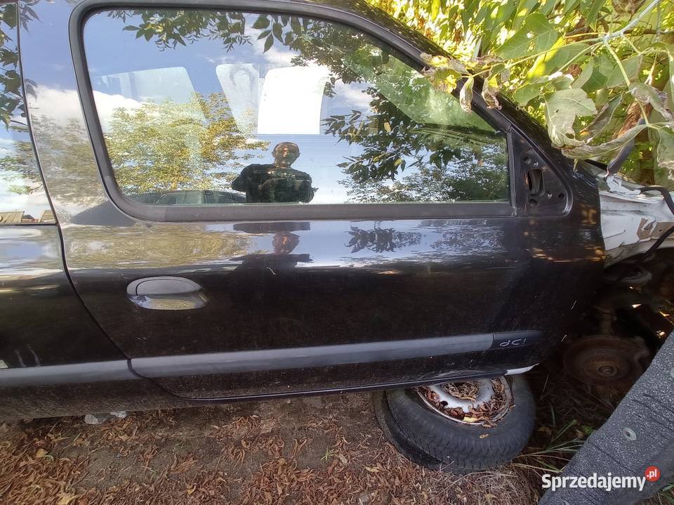 Drzwi prawe lewe Clio II osobowe Łask sprzedam