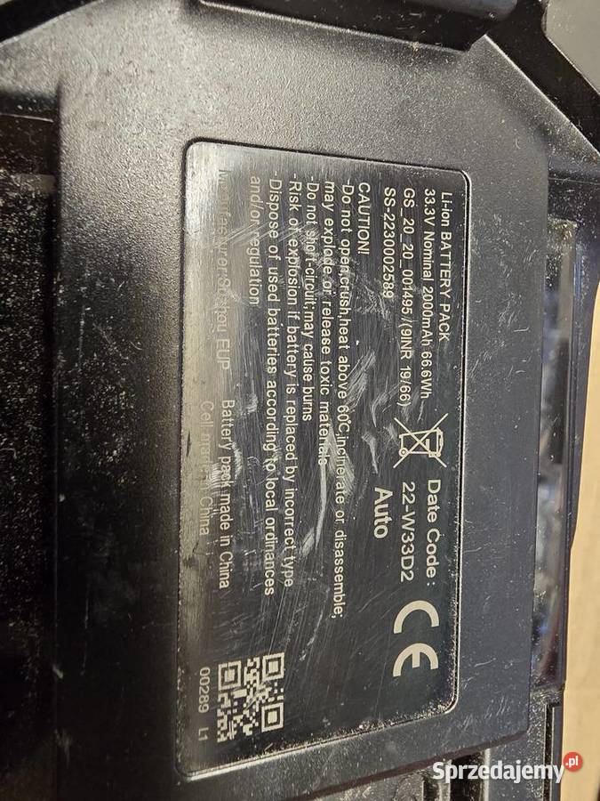 Obudowa bateri akumulatora Tefal XForce 9 7 5 Kęty