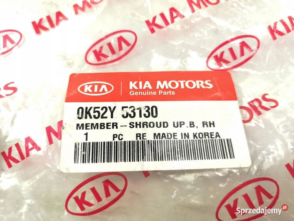NAROŻNIK PASA PRZÓD PRAWY KIA CARNIVAL 0105 ORI