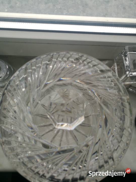 Duża bomboniera pojemnik kryształ prl Choszczno sprzedam