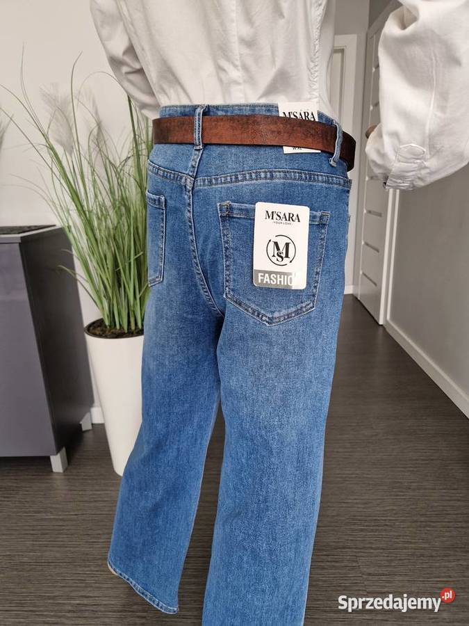 Dżinsy w szerokimi nogawkami Nowogard