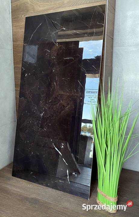 Czarne płytki marmuropodobne 120x60 Lekki Brąz Łask