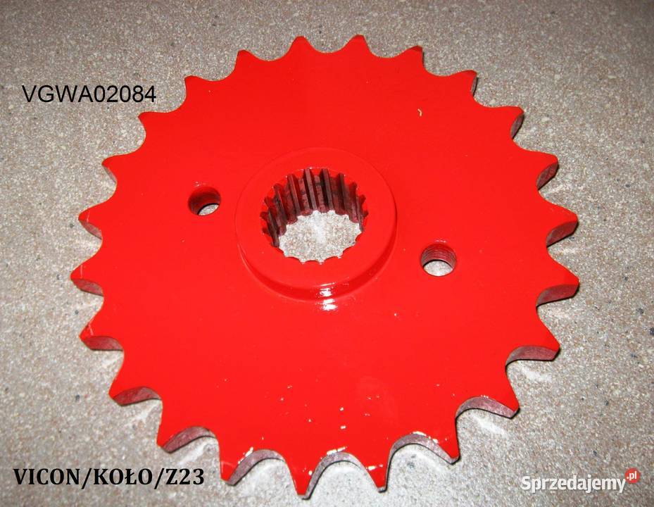 Koło łańcuchowe Z23 1 fi 38 mm wielowpust 2 otw sprzedam