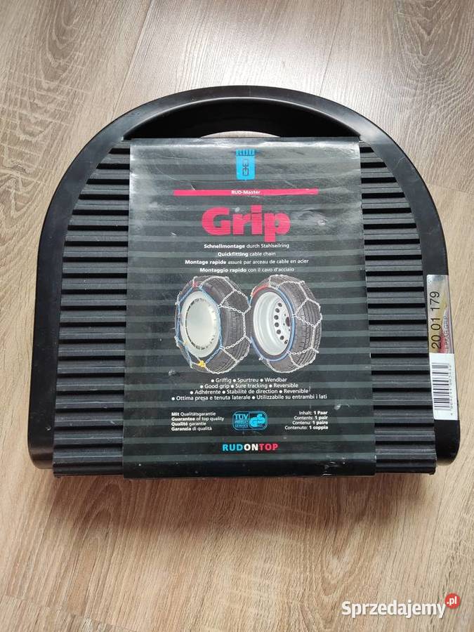 Łańcuchy śniegowe RudMaster Grip fabrycznie nowe opolskie Głuchołazy