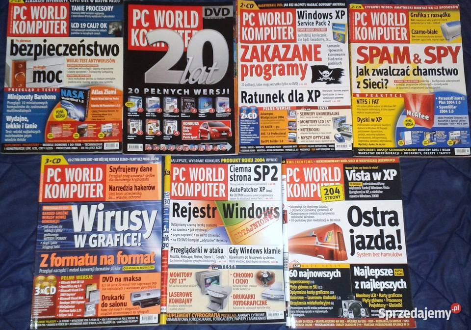 PC World Komputer 7 Rok wydania 2004 Pozostałe sprzedam