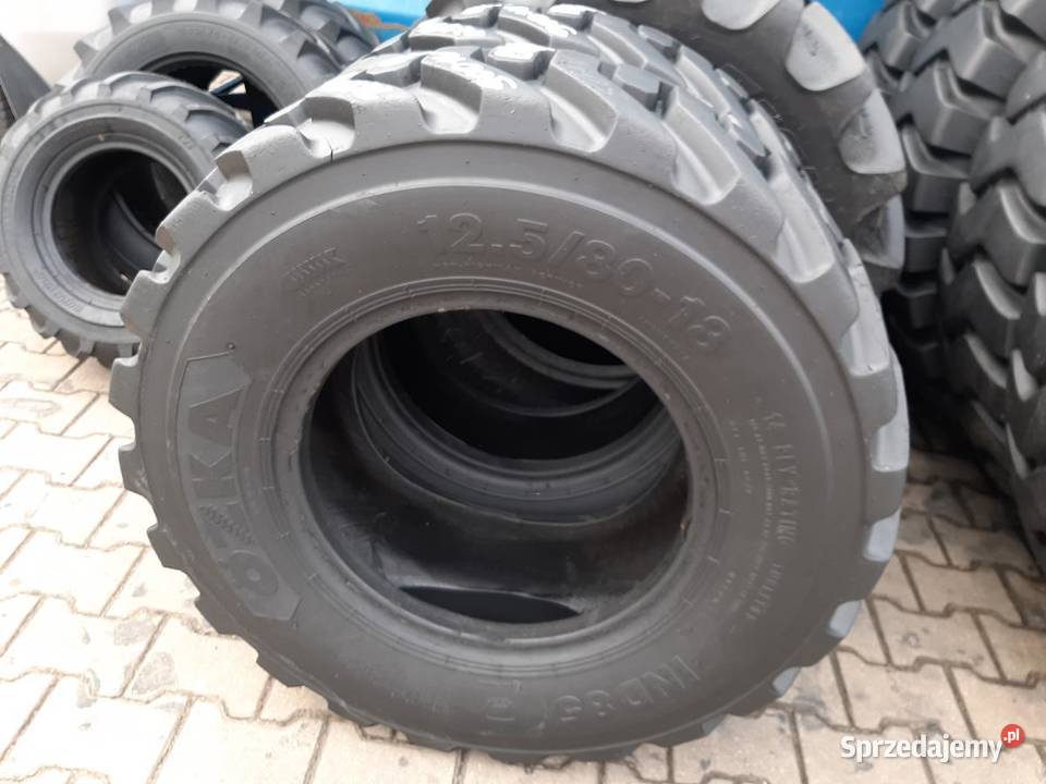 2x Opona używana 1258018 12580R18 OZKA IND85 450 80 Zaścianki sprzedam