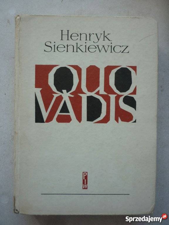 QUO VADIS HENRYK SIENKIEWICZ Białystok