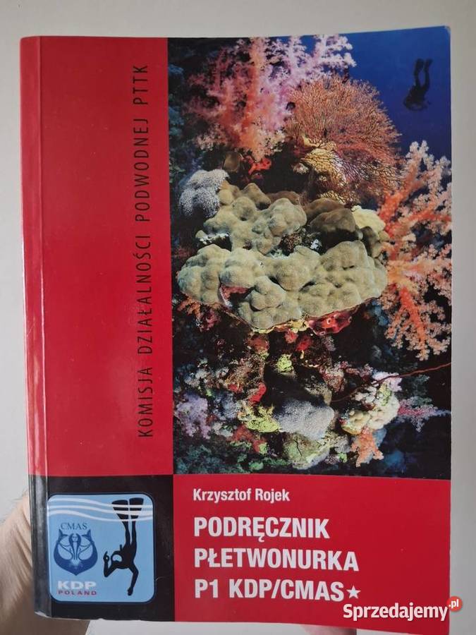 Podręcznik płetwonurka kdp cmas Rojek nurkowanie Kraków