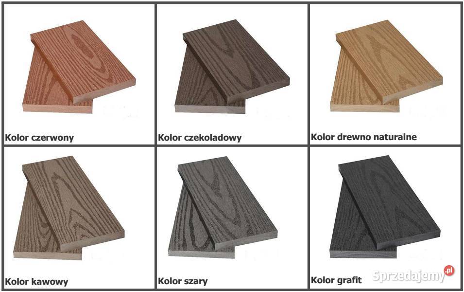 Sztacheta ogrodzeniowa WPC 11016 Łańcut