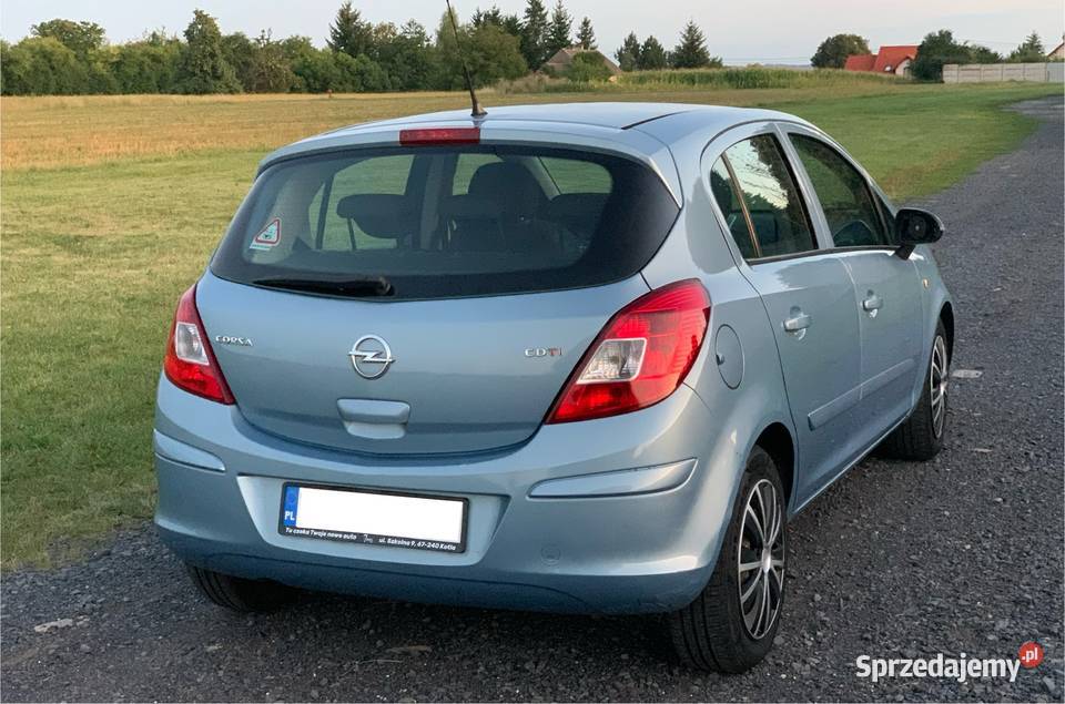 Opel Corsa D2007r6 BiegówNowe AmortyzatoryNowy 1249cm3 Głogów