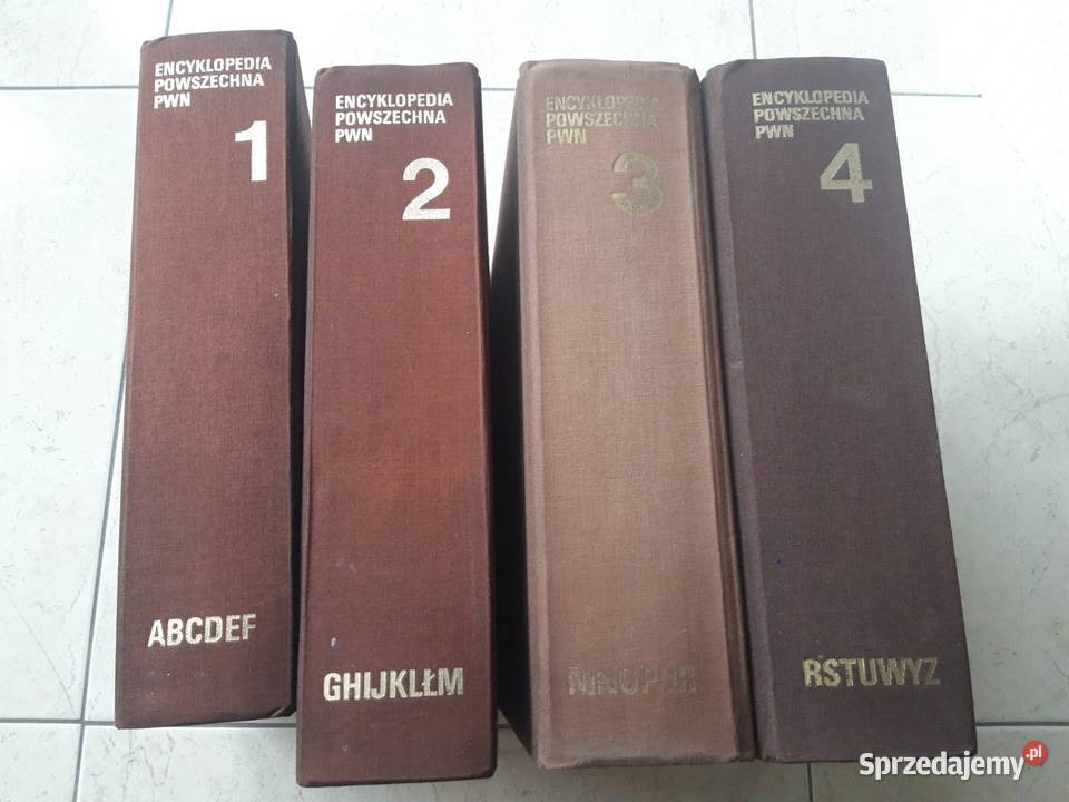 Encyklopedia Powszechna PWN 1983 4 tomy