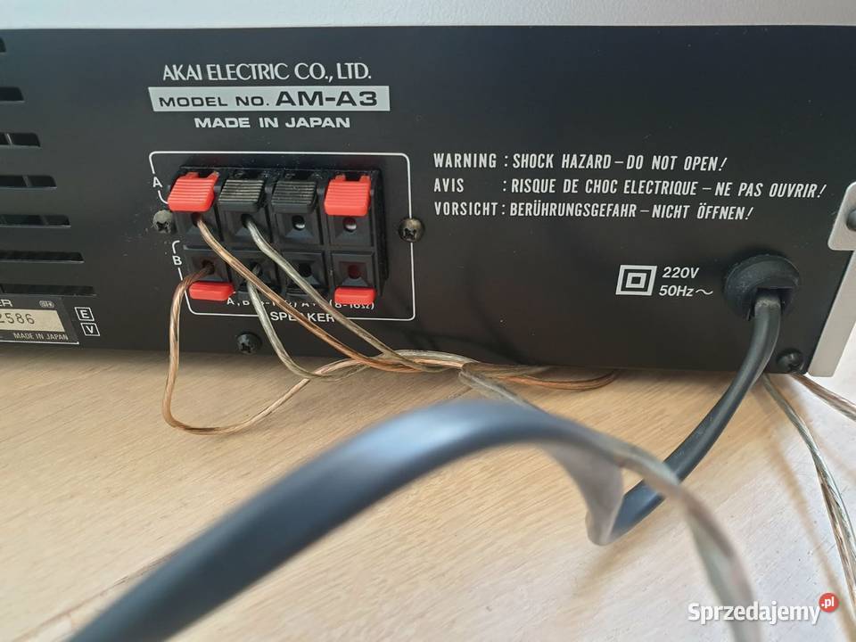 Akai am a3 wzmacniacz Leżajsk