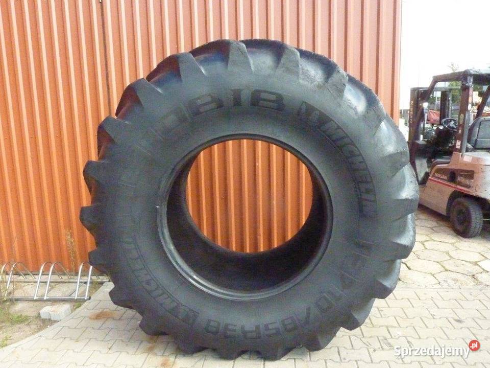 2x Opona używana rolnicza 71085R38 MICHELIN 4900 Zaścianki