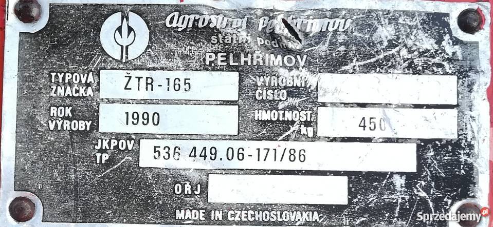 Kosiarka rotacyjna czeska Tarnogród