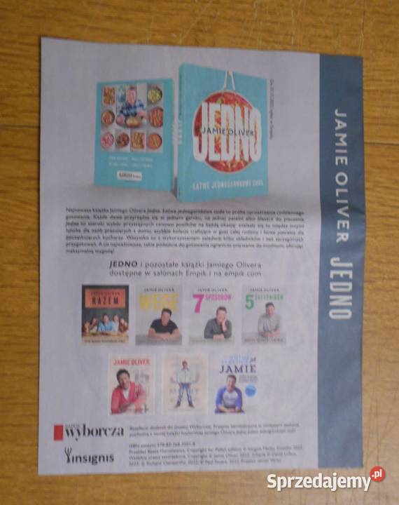 Jamie Oliver JEDNO Łatwe jednogrankowe cuda Parczew