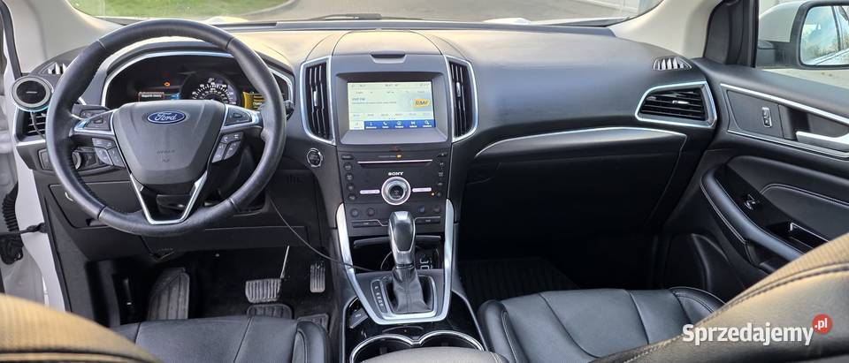 Ford EDGE 20 benzynaLPG 2018r Titanium biała