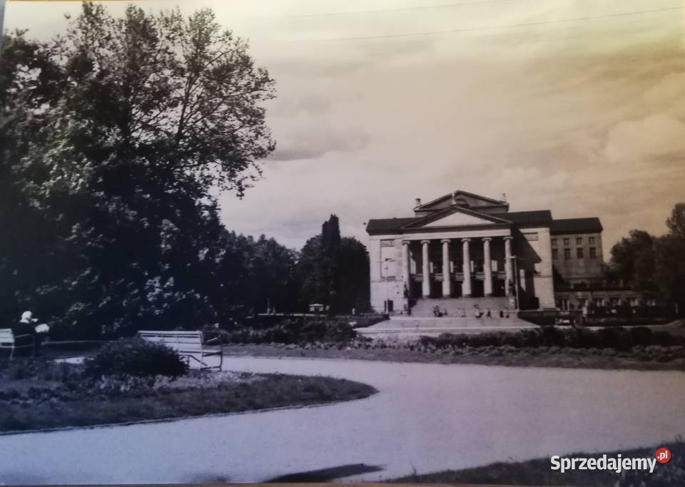 Dwie czarnobiałe widokówki z Poznania Wronki