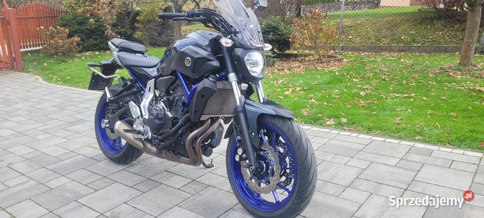 Sprzedam Yamahę MT 07 manualna małopolskie Ryglice