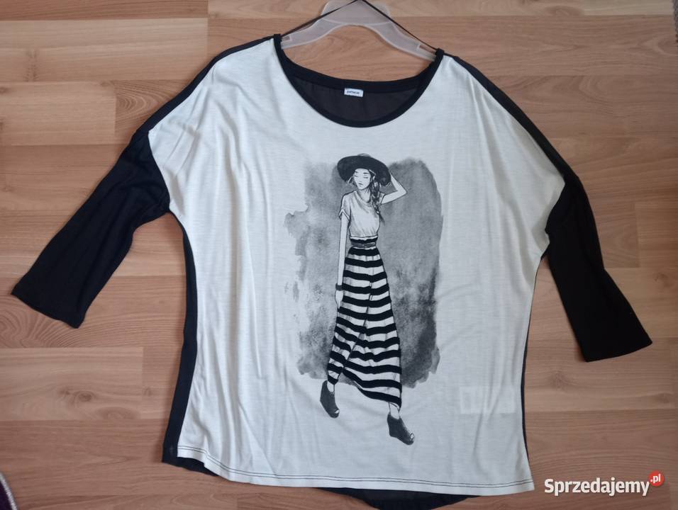 Bluzka PIMKIE awangardowy styl lato SM Bluzki i koszule