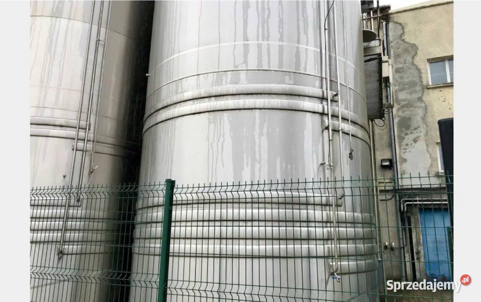 Zbiornik ze stali nierdzewnej 66m3 40 26 m3 z sprzedam