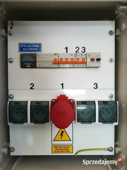 Rozdzielnia budowlana ERBETKA obudowa Elektryka i akcesoria Kraków sprzedam