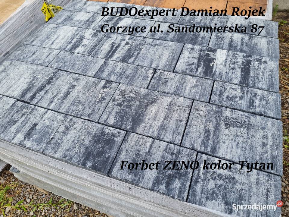 Kostka brukowa Forbet ZENO Piryt Latte Muszla Stalowa Wola