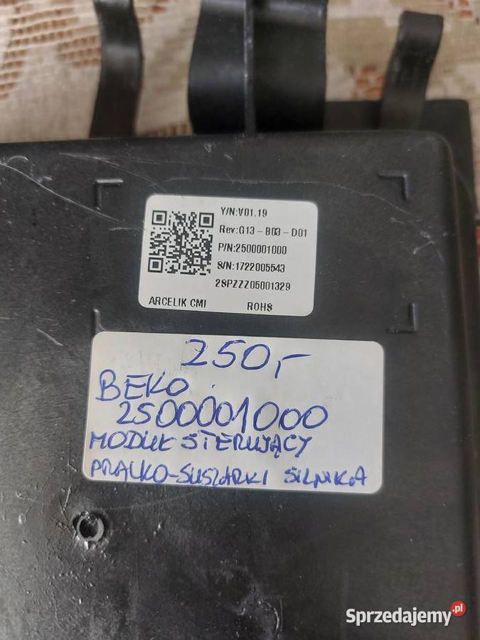 BEKO HTV8732XCW 2500001000 MODUŁ STERUJĄCY Nowy Sącz