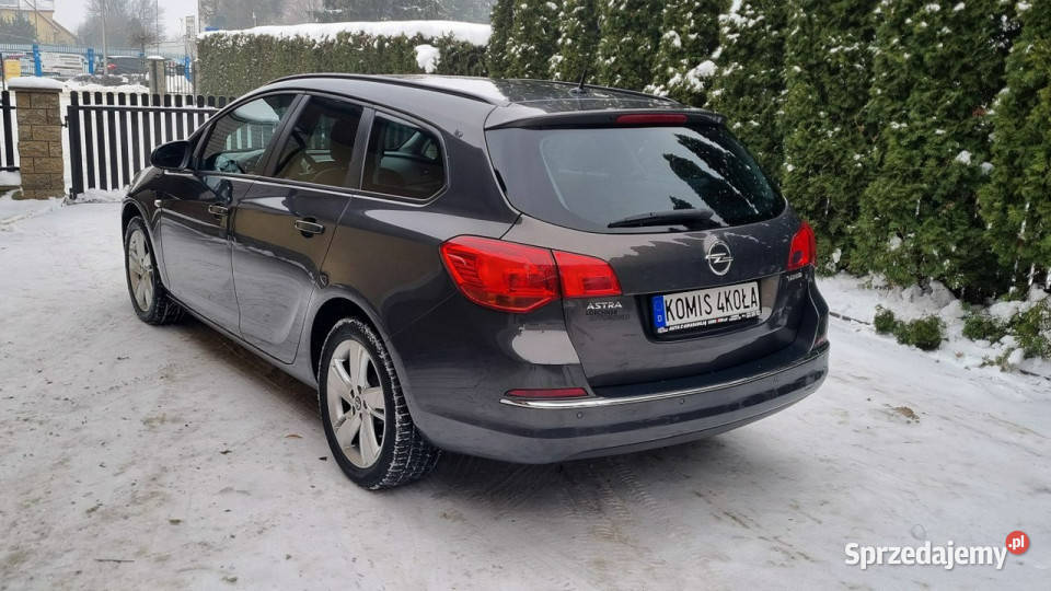 Opel Astra LIFT PółSkóry 14 Turbo GWARANCJA nieuszkodzony Samochody osobowe