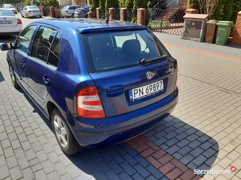 Skoda Fabia 14 benzyna LPG wielkopolskie Konin