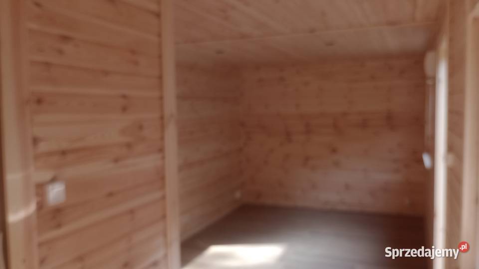 Domek drewniany mobilny całoroczny ocieplenie mazowieckie Radom